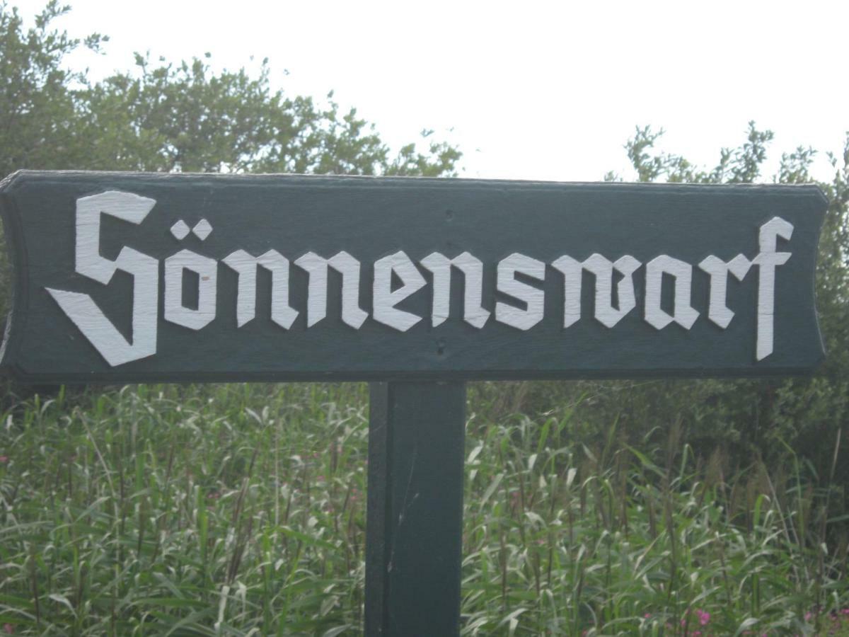 Ferienwohnung Ferien auf der Sönnenswarf Ockholm Exterior foto